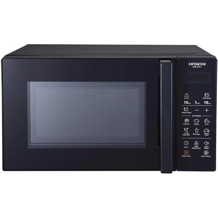  ميكرويف هيتاشي 20لتر, 700 واط, أسود - HMR-D2011-S6-G