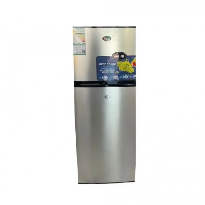 ثلاجة كي ال جي 7.1 قدم , سلفر - KLG-250DR