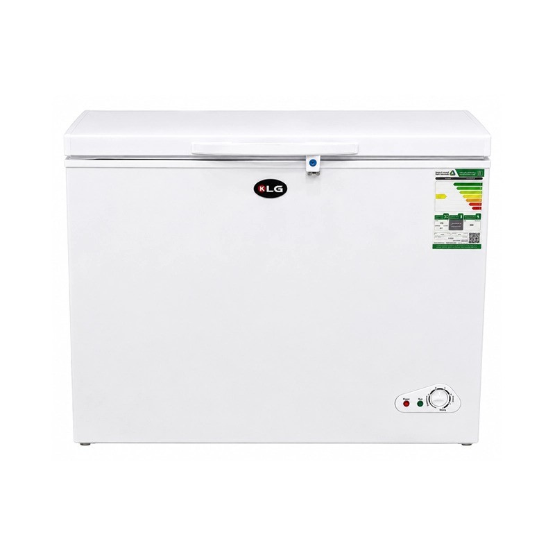 فريزر كي ال جي 6.8 قدم , ابيض , KLG-220F